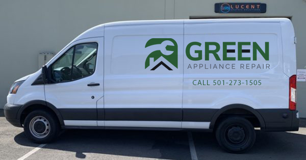 green service van